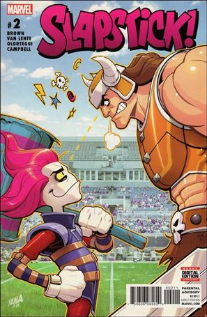 Slapstick (2017) issue 2 David Nakayama Cover