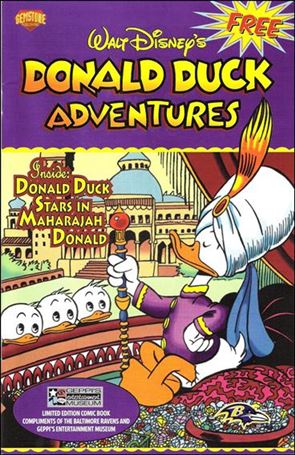 Walt Disney's Donald Duck Adventures - Free Promotional Comic Book Cover Image 1