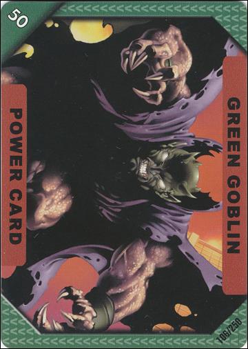 Marvel ReCharge: Inaugural Edition (Base Set) card 106 Green Goblin Power Card