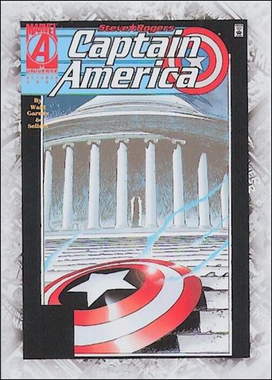 Marvel Beginnings: Series 2 (Breakthrough Issues Comic Cover Subset) card B-78 Captain America #444
