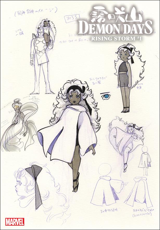 Demon Days: Rising Storm issue 1-H Peach Momoko 1:200 Storm Design Cover