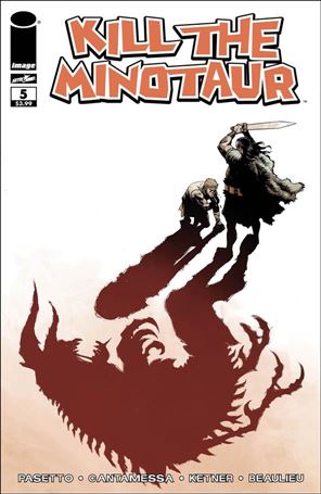 Kill the Minotaur issue 5-B Lukas Ketner Walking Dead #103 Tribute Cover
