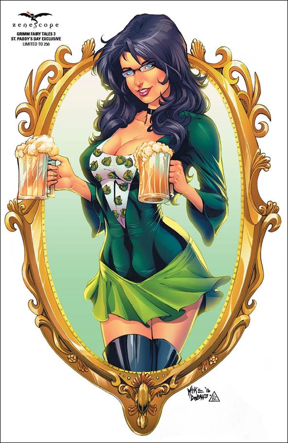 Grimm Fairy Tales (2016) issue 3-F Mike DeBalfo St. Paddy's Day Exclusive Cover 1/250