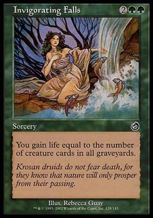 Magic the Gathering: Torment (Base Set) card 128 Invigorating Falls