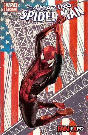 Amazing Spider-Man (2014) issue 1-QG Mico Suayan Fan Expo Cover