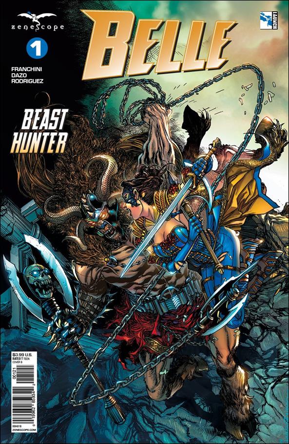 Belle: Beast Hunter issue 1-B Harvey Tolibao Cover