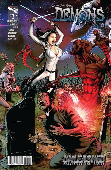 Grimm Fairy Tales Presents Demons: The Unseen issue 1 Anthony Spay Cover