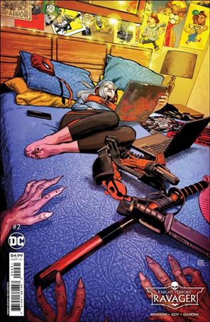 Knight Terrors: Ravager issue 2-C Tony Shasteen Cardstock Cover