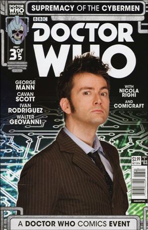 Doctor Who Event 2016: Supremacy of the Cybermen issue 3-B Subscription Photo Cover