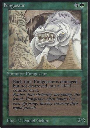 Magic the Gathering: Limited Edition Alpha (Base Set) card 195 Fungusaur
