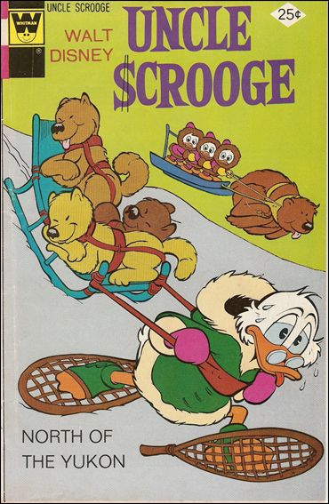 Walt Disney's Uncle Scrooge issue 124-B Whitman Cover