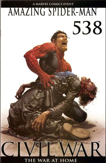 Amazing Spider-Man (1963) issue 538-B Clayton Crain 1:50 Cover 