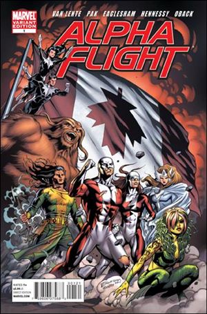 Alpha Flight (2011) issue 1-B Dale Eaglesham 1:25 Cover