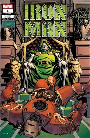 Iron Man (2024) issue 1-D Mike McKone Doom Cover