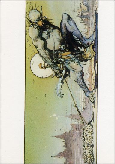 Art Suydam (Base Set) card 57 Tug of War