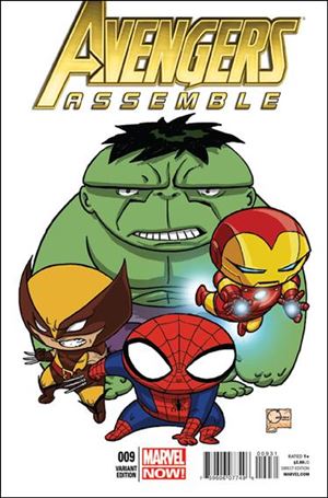 Avengers Assemble (2012) issue 9-D Joe Quesada 1:75 Cover