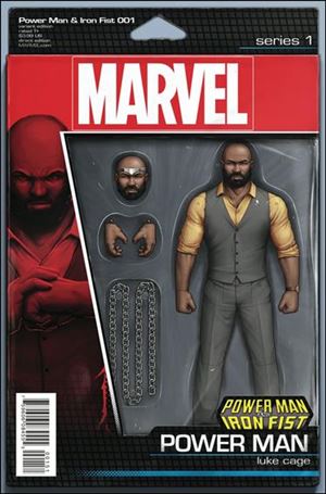 Power Man and Iron Fist (2016)  issue 1-H John Tyler Christopher PM Action Figure Cover