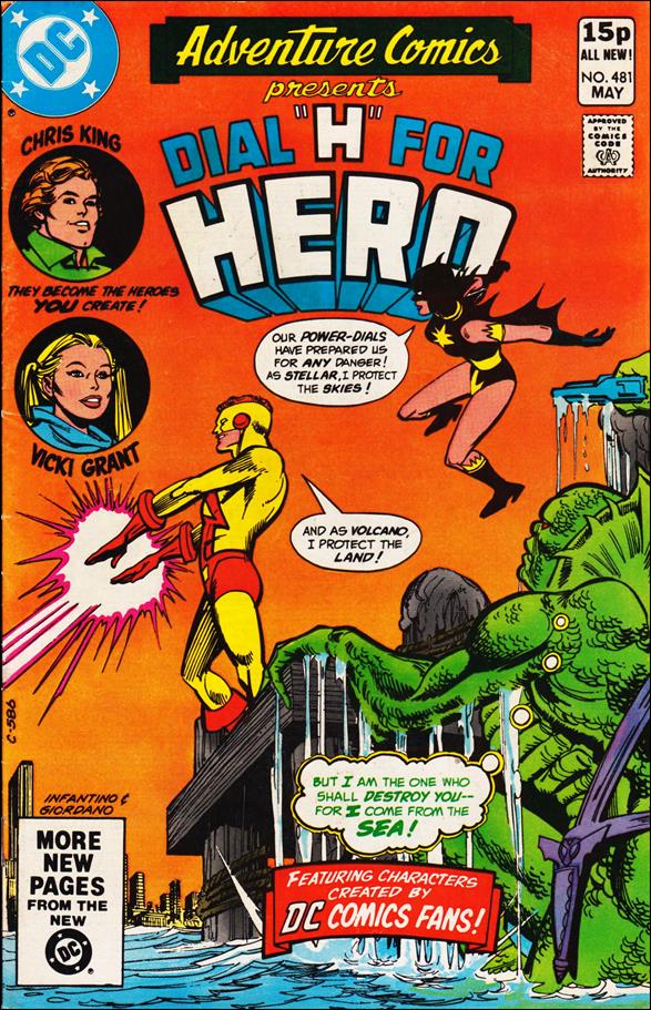 Adventure Comics (1938) issue 481-B UK Price Cover