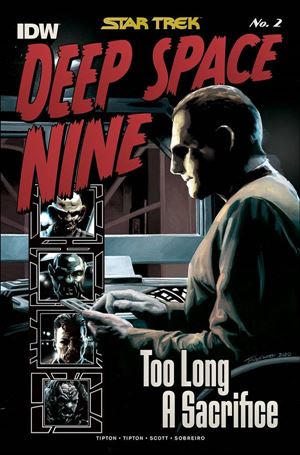 Star Trek: Deep Space Nine - Too Long a Sacrifice issue 2-C J.K. Woodward 1:10 Cover