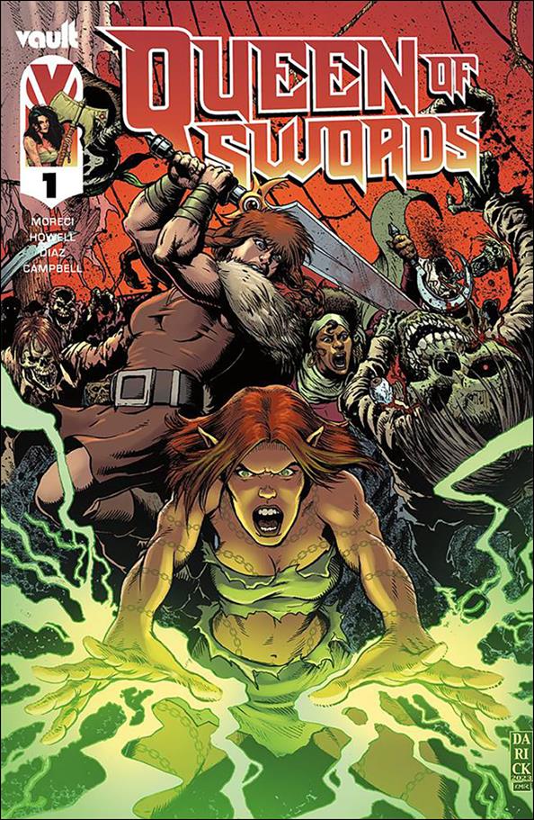 Queen of Swords issue 1-F Darick Robertson 1:25 Cover