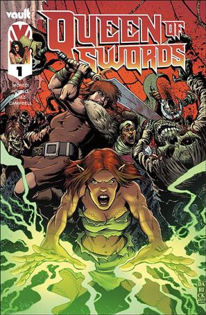 Queen of Swords issue 1-F Darick Robertson 1:25 Cover