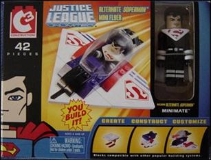DC/C3 Miniflyers Minimates Sets figure 1 Alternate Superman Mini Flyer