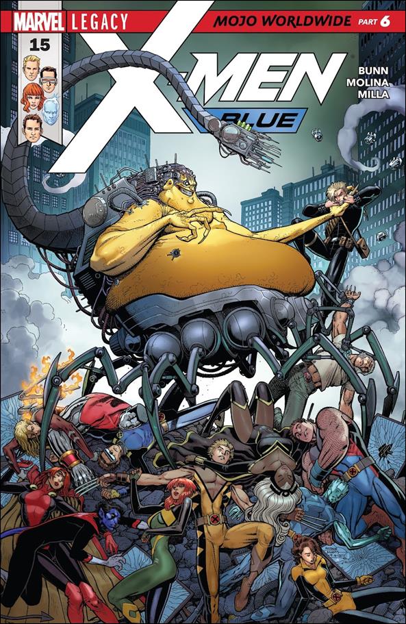 X-Men: Blue issue 15 Arthur Adams Cover