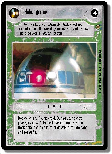 Star Wars: Jabba's Palace Limited (Base Set) card 141 Holoprojector