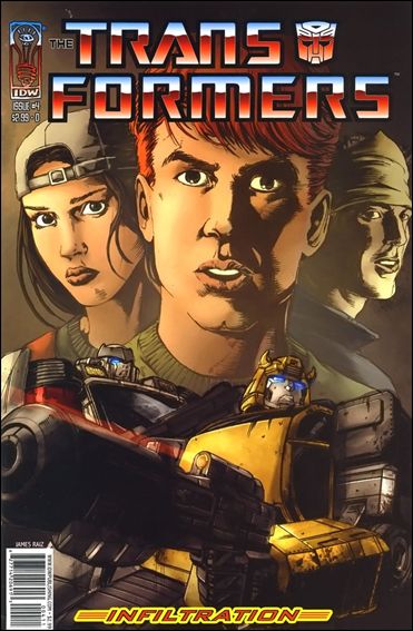 Transformers: Infiltration issue 4-D James Raiz Cover