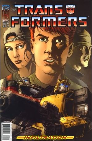 Transformers: Infiltration issue 4-D James Raiz Cover