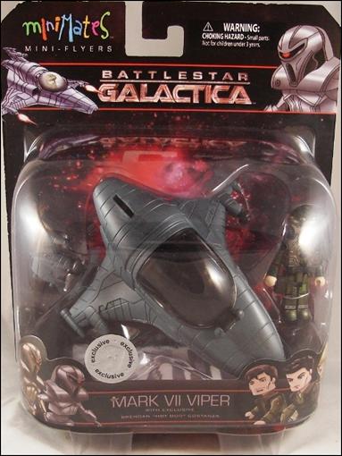 Battlestar Galactica Minimates (Mini Flyers) figure 2 Mark VII Viper