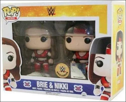 Pop! WWE Multi-Packs figure nn1 Brie & Nikki (Red Outfits)