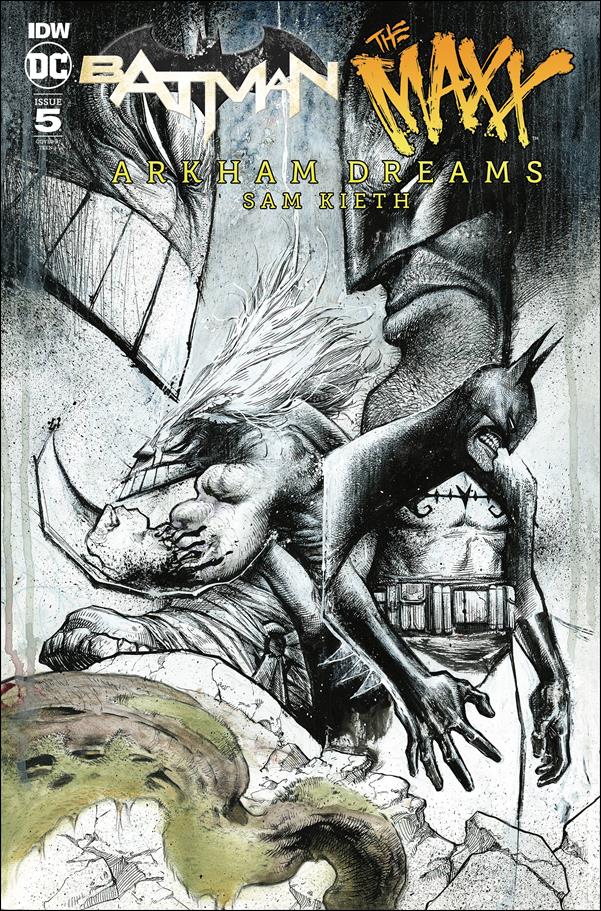 Batman/The Maxx: Arkham Dreams issue 5-C Jonathan Wayshak 1:10 Cover