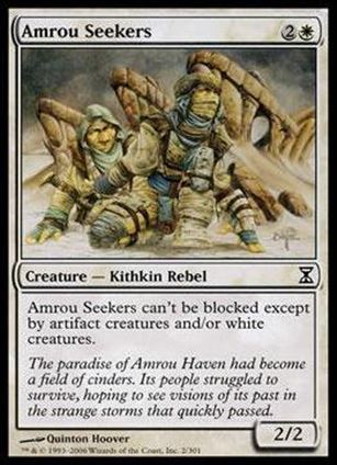 Magic the Gathering: Time Spiral (Base Set) card 2 Amrou Seekers