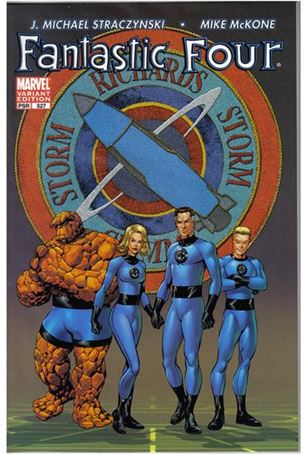 Fantastic Four (1961) issue 527-C Flight Patch Cover