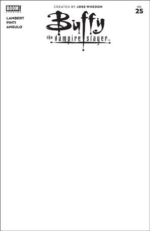 Buffy the Vampire Slayer (2019) issue 25-D Blank/Sketch Cover