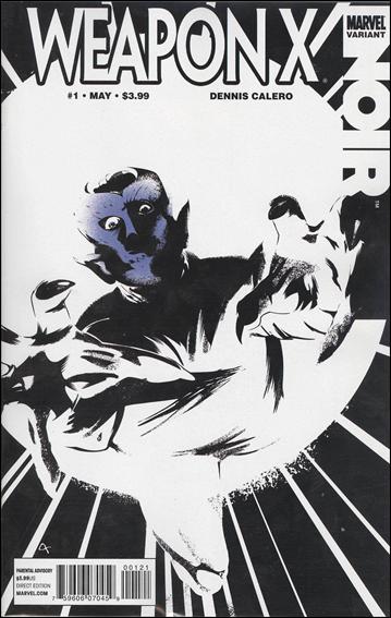 Weapon X Noir  issue 1-B Dennis Calero Cover