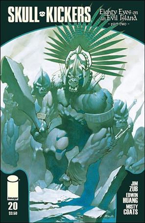 Savage Skullkickers issue 1-B Chris Stevens 