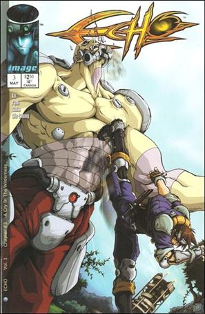 Echo (2000) issue 3-B Variant Cover