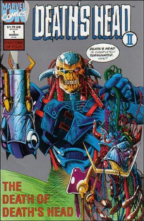 Death's Head II (UK) (1992/03) issue 1-B Silver Background Edition