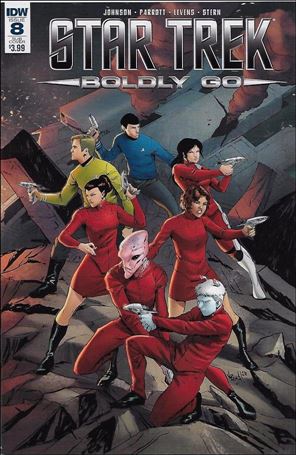 Star Trek: Boldly Go issue 8-B Vincenzo Federici Subscription Cover
