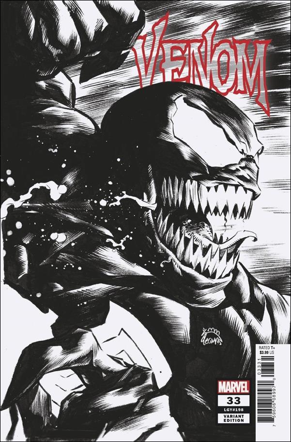 Venom (2018) issue 33-D Ryan Stegman 1:100 Black & White Cover