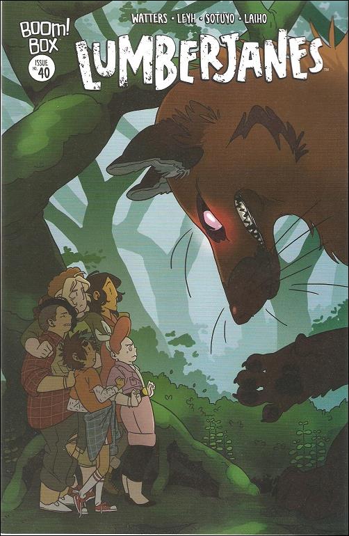 Lumberjanes issue 40 Kat Leyh Cover
