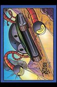 Speed Racer (Gold Foil Subset) card 27 Race the Laser Tank