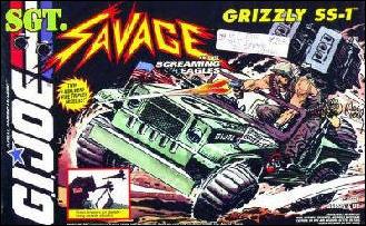 G.I. Joe: Sgt. Savage and the Screaming Eagles (Vehicles) figure 2 Grizzly SS-1