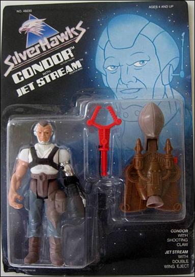 Silverhawks figure 14 Condor with Jet Stream