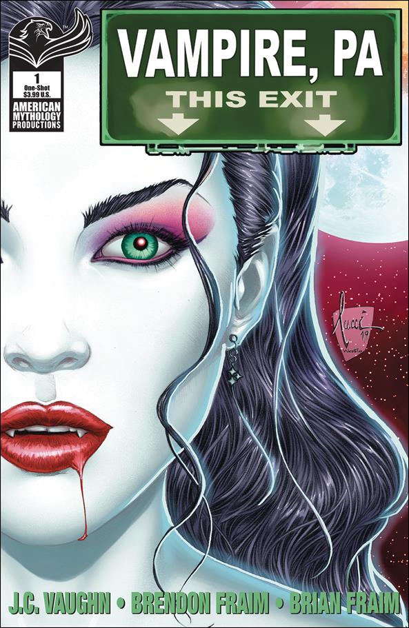 Vampire, PA: Bite Out of Crime issue 1 Billy Tucci Cover