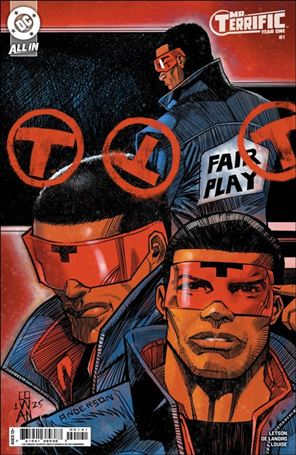 Mr. Terrific: Year One issue 1-D Denys Cowan 1:25 Cardstock Cover