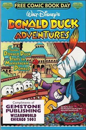 Walt Disney's Donald Duck Adventures - Free Comic Book Day issue 1-C Wizard World Chicago Cover