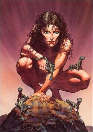 Bernie Wrightson II: More Macabre (Base Set) card 41 Salamandra